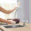 [31359002] Single-Handle Pull Down Kitchen Faucet Dual Spray 1.75 GPM (6.6 L/min) with Touch Technology - GROHE StarLight Chrome