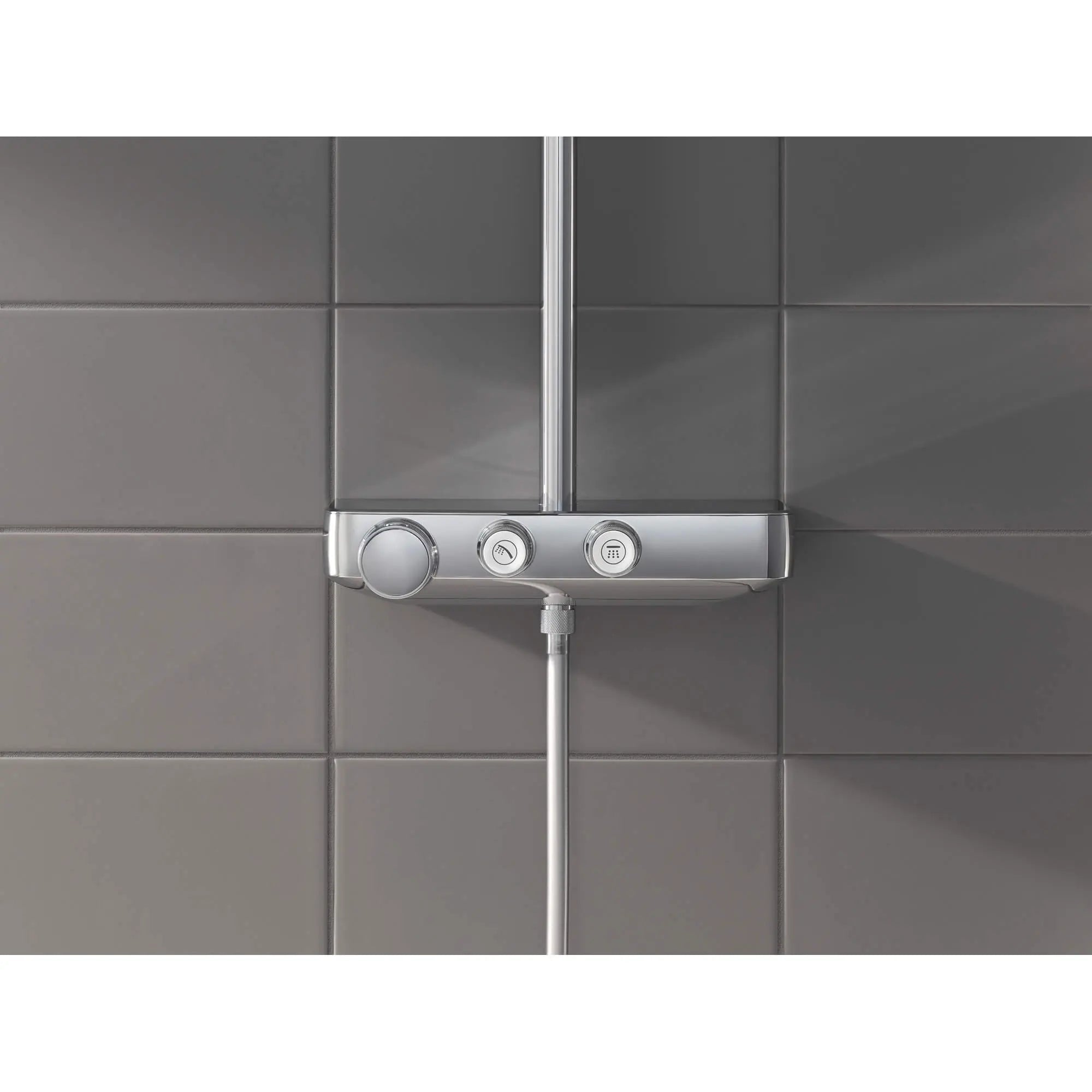 Thermostatic Shower System // GROHE STARLIGHT CHROME // 1039_26511000-shower-system-with-thermostat-for-wall-mount-enviro-4_0_CDNwebp.webp