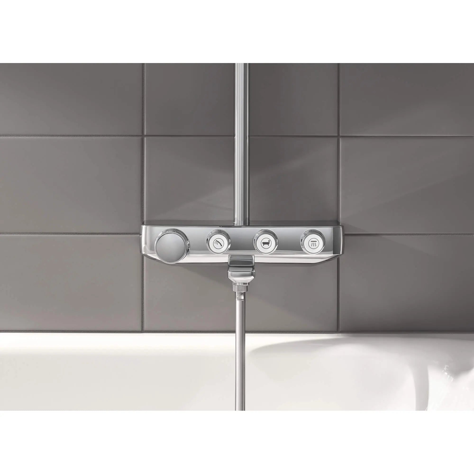 Thermostatic Tub/Shower System // GROHE STARLIGHT CHROME // 1050_26512000-shower-system-with-bath-thermostat-for-wall-mount-enviro-2_0_CDNwebp.webp