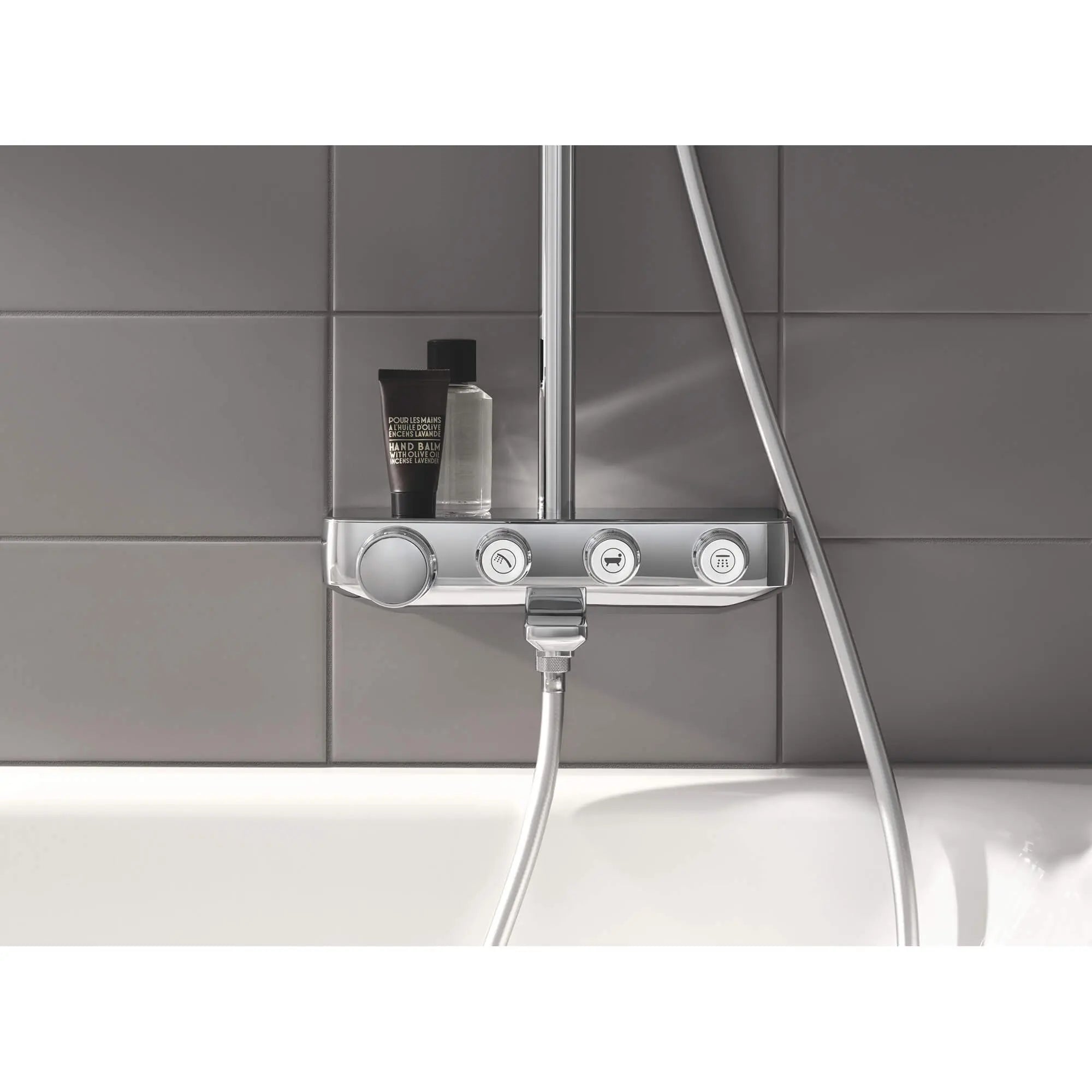 Thermostatic Tub/Shower System // GROHE STARLIGHT CHROME // 1051_26512000-shower-system-with-bath-thermostat-for-wall-mount-enviro-3_0_CDNwebp.webp