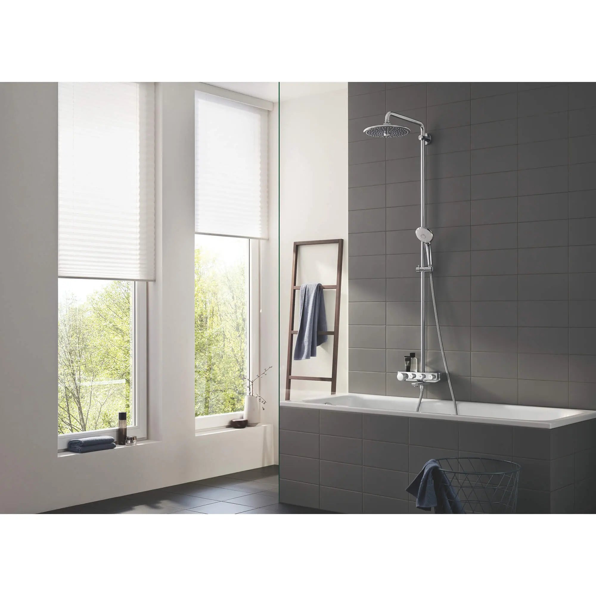 Thermostatic Tub/Shower System // GROHE STARLIGHT CHROME // 1052_26512000-shower-system-with-bath-thermostat-for-wall-mount-enviro-4_0_CDNwebp.webp