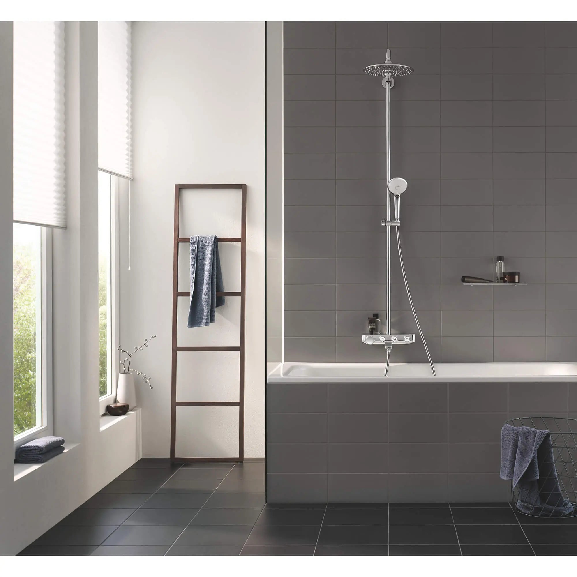 Thermostatic Tub/Shower System // GROHE STARLIGHT CHROME // 1053_26512000-shower-system-with-bath-thermostat-for-wall-mount-enviro-6_0_CDNwebp.webp