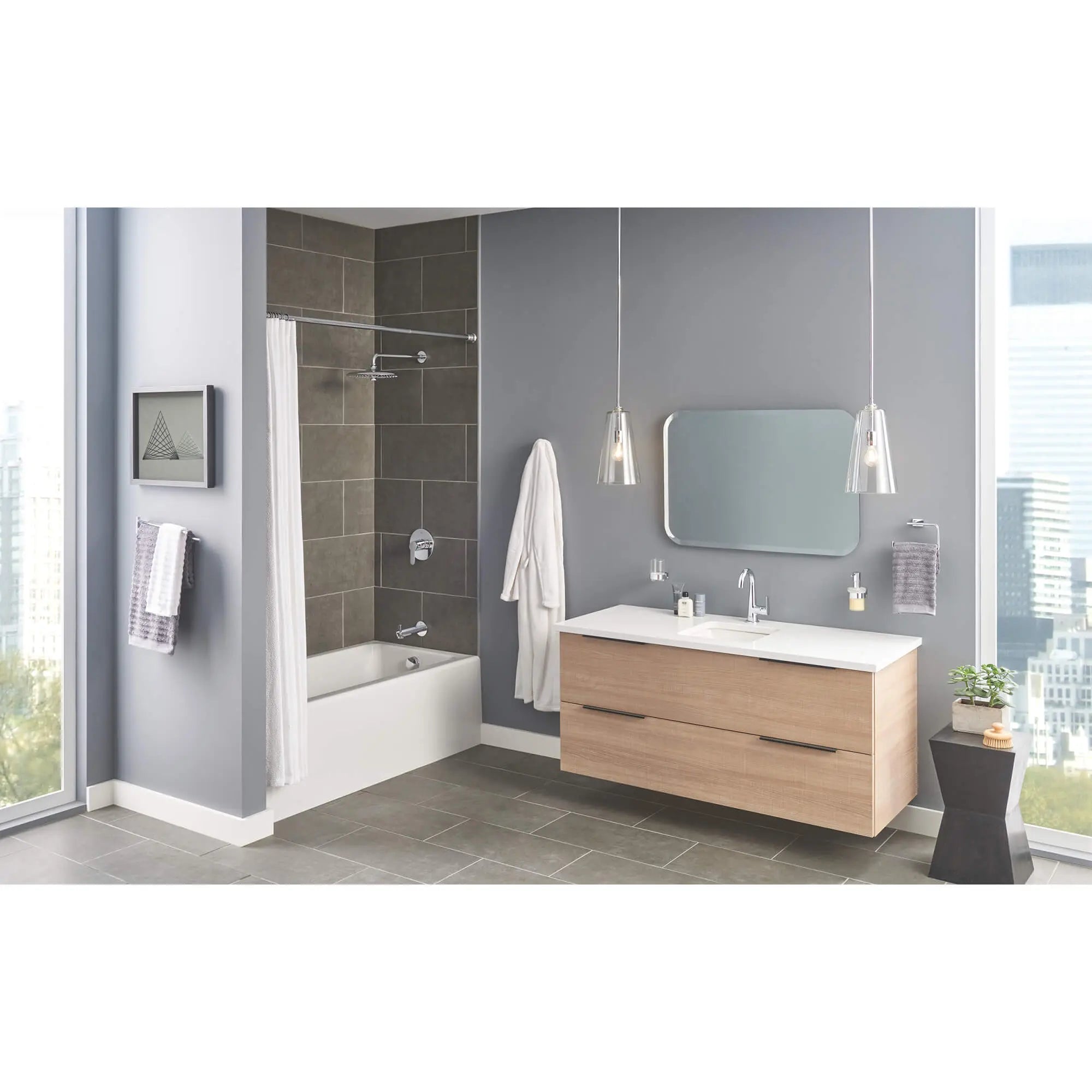 260 Shower Head, 10" - 3 Sprays, 1.75 gpm // GROHE STARLIGHT CHROME // 1059_26518000-shower-head-3-sprays-enviro-4_0_CDNwebp.webp