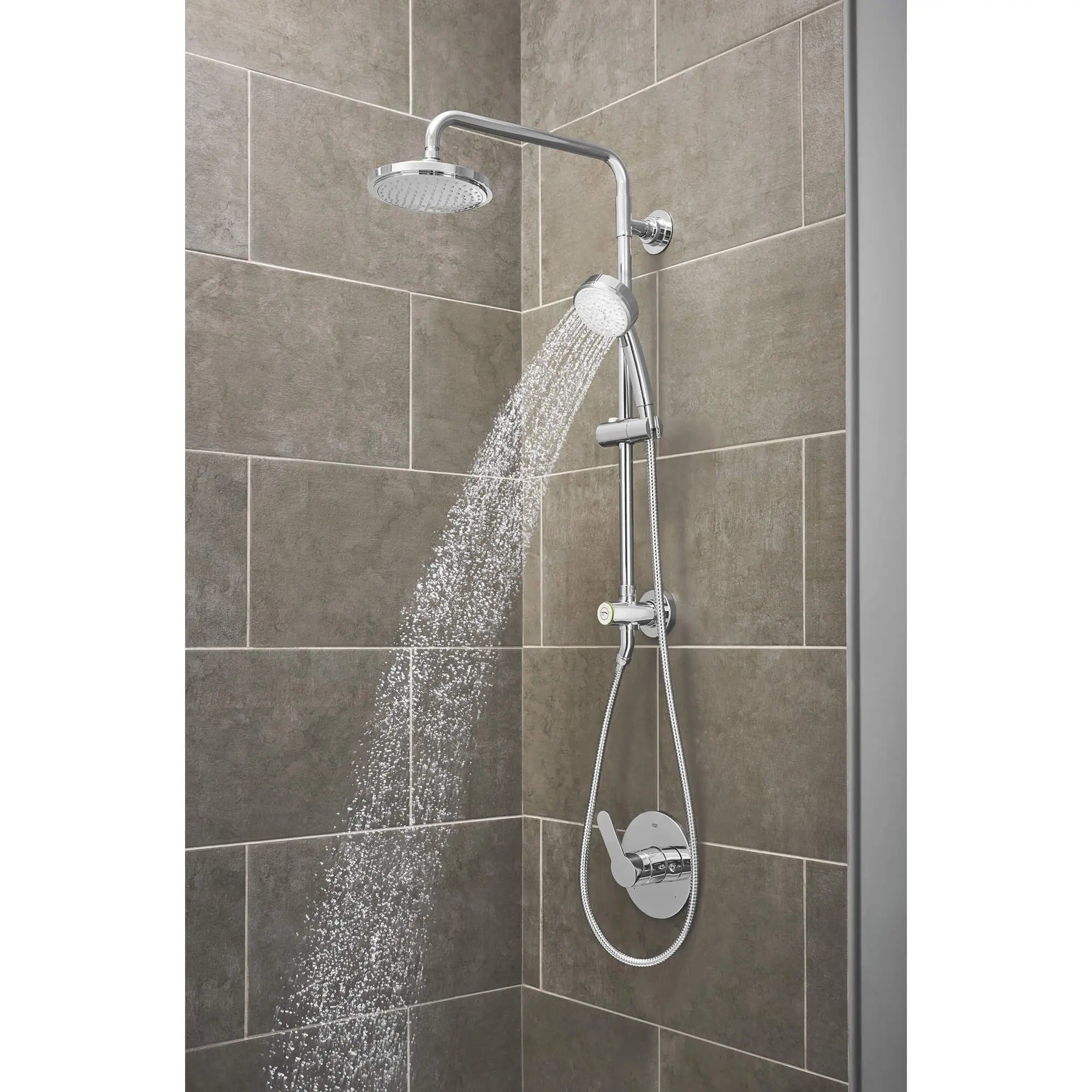 Vitalio Retro-Fit Shower System, 2.5 gpm (9.5 L/min) // GROHE STARLIGHT CHROME // 1071_26520000-shower-system-enviro-10_0_CDNwebp.webp