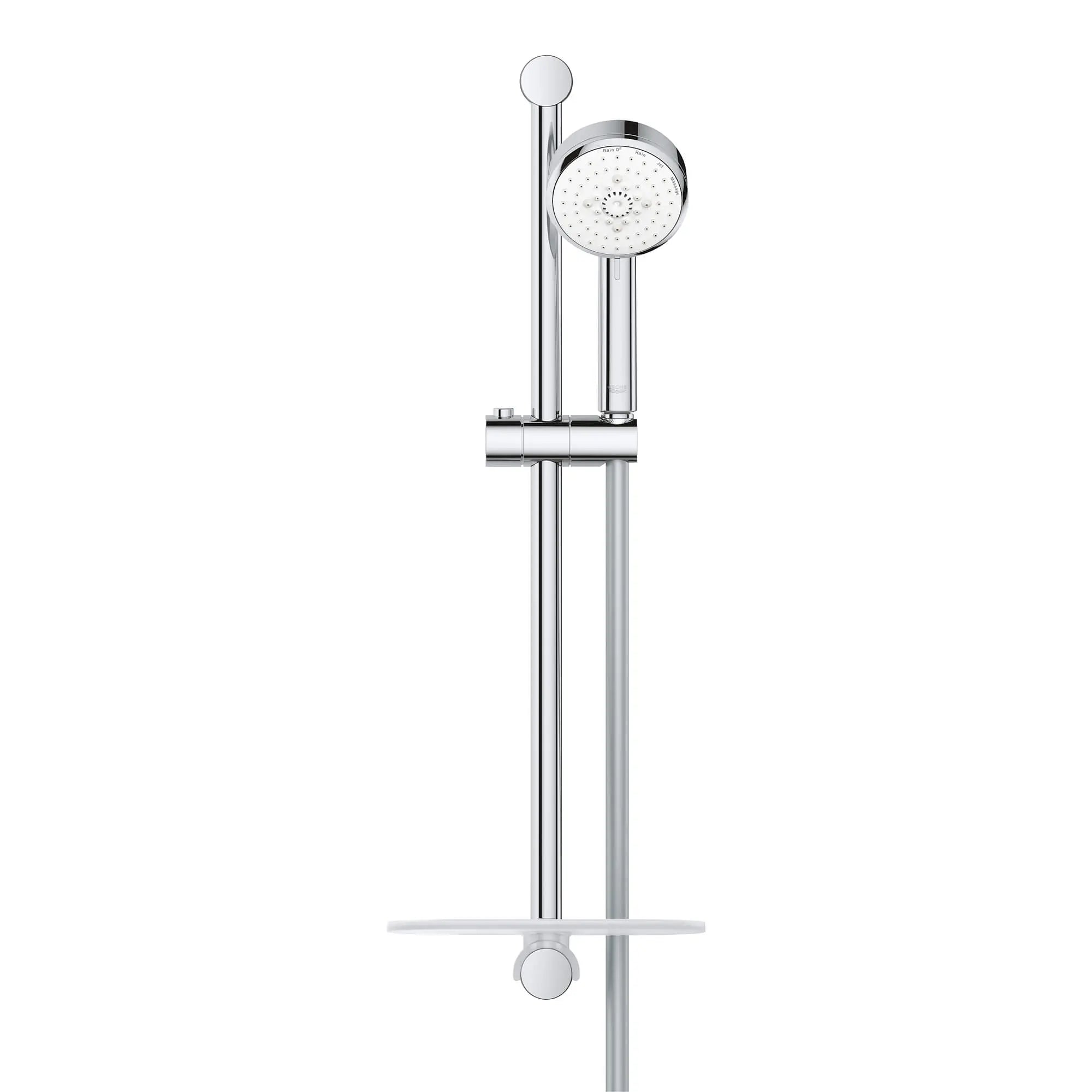 24" Shower Slide Bar Kit - 4 Sprays, 2.5 gpm // GROHE STARLIGHT CHROME // 1155_27577002-shower-rail-set-4-sprays-enviro-2_0_CDNwebp.webp