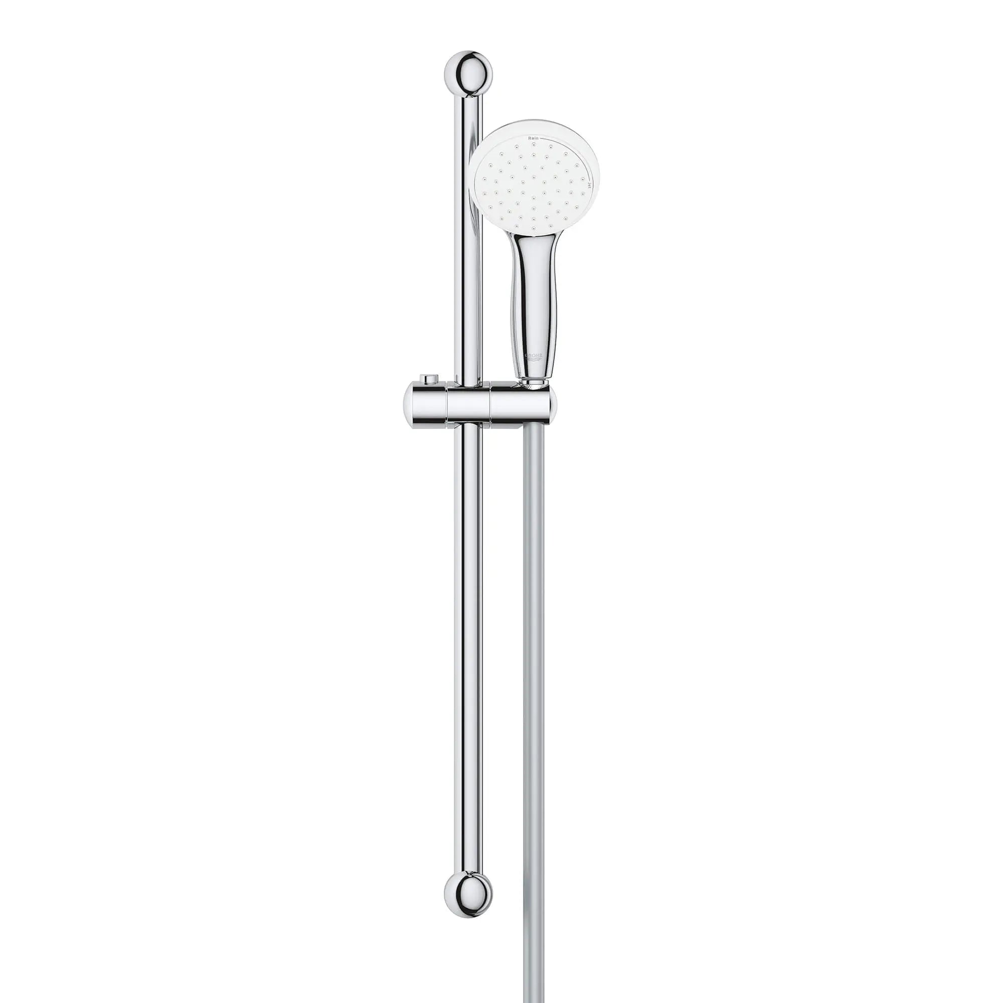 24" Shower Slide Bar Kit - 2 Sprays, 1.5 gpm // GROHE STARLIGHT CHROME // 1157_2759810e-shower-rail-set-2-sprays-enviro-1_0_CDNwebp.webp