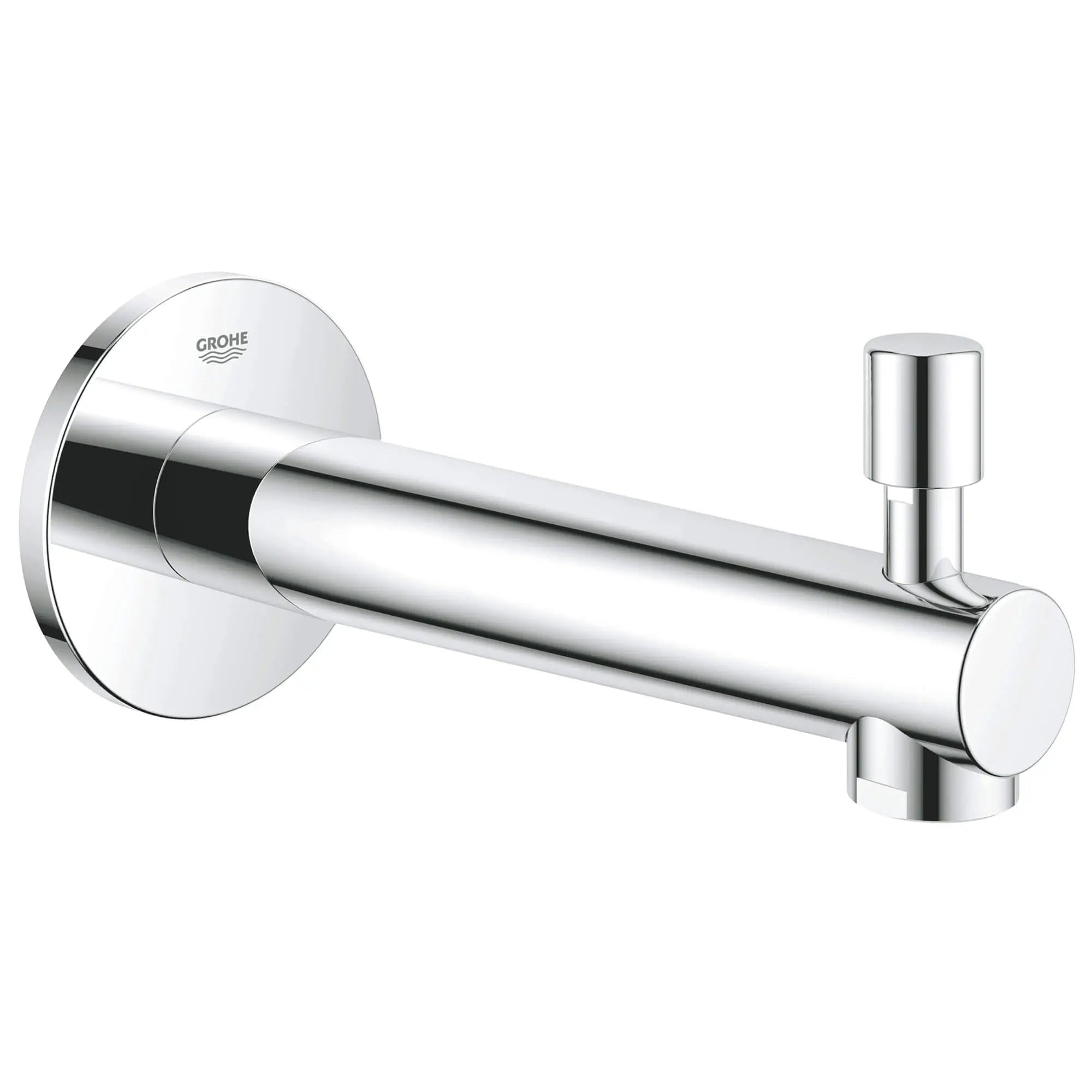 Diverter Tub Spout // GROHE STARLIGHT CHROME // 12002_13275001-concetto-tub-spout-starlight-chrome_0_CDNwebp.webp