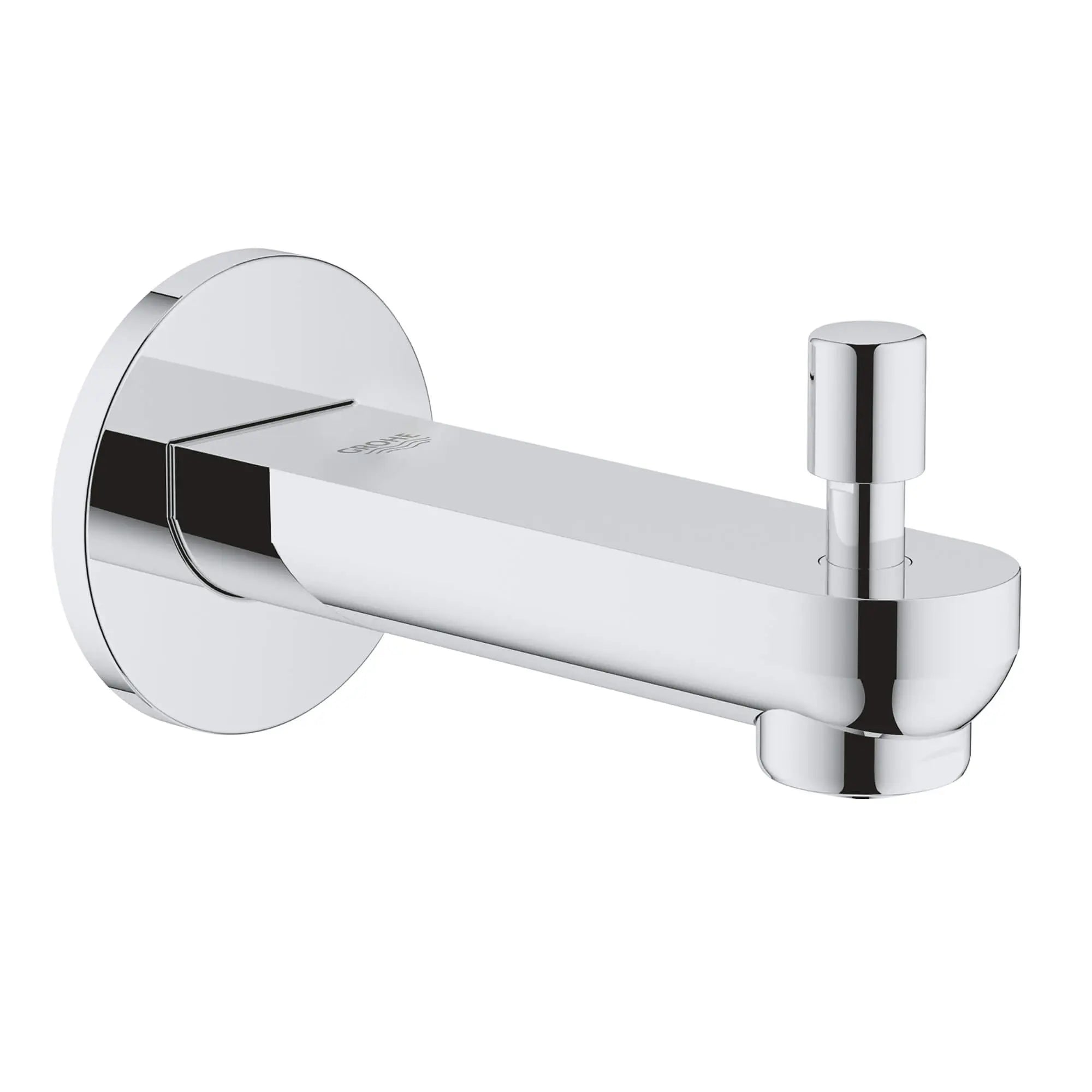 Diverter Tub Spout // GROHE STARLIGHT CHROME // 12017_13287000-bauloop-tub-spout-starlight-chrome_0_CDNwebp.webp