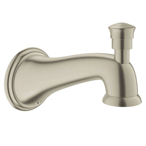 Bath Spout +Divert Wall-M. US - Brushed Nickel InfinityFinish