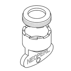 [13350000] Flow Straightener - GROHE StarLight Chrome