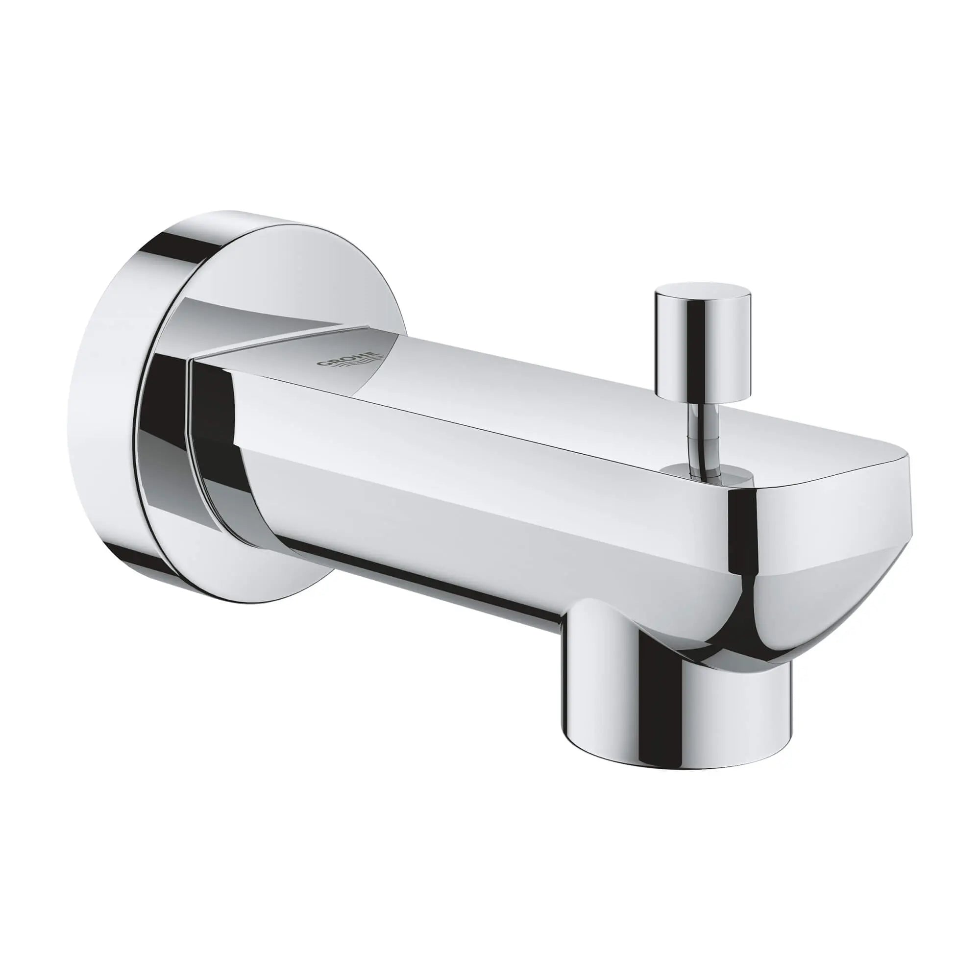 Diverter Tub Spout // GROHE STARLIGHT CHROME // 12077_13382001-lineare-diverter-tub-spout-starlight-chrome_0_CDNwebp.webp
