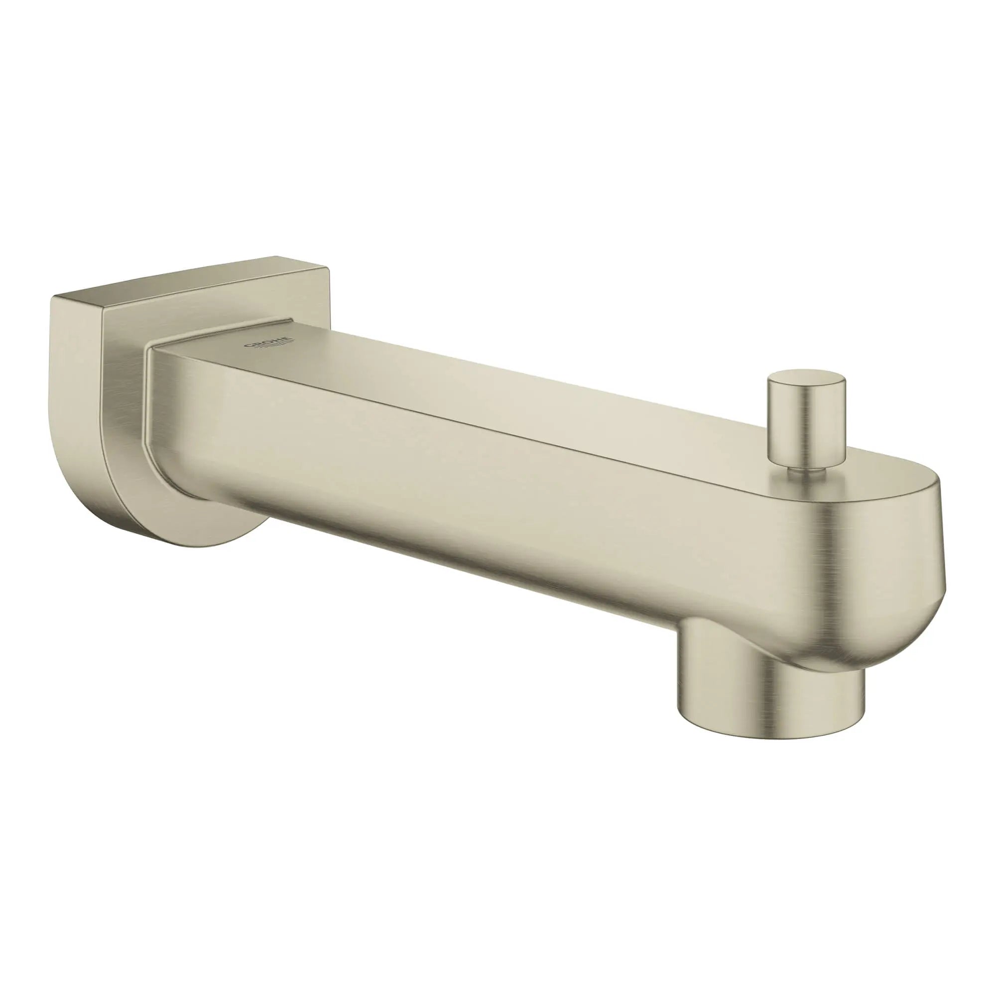 Diverter Tub Spout // BRUSHED NICKEL INFINITYFINISH // 12087_13407en3-grohe-plus-diverter-tub-spout-brushed-nickel-infinityfinish_0_CDNwebp.webp