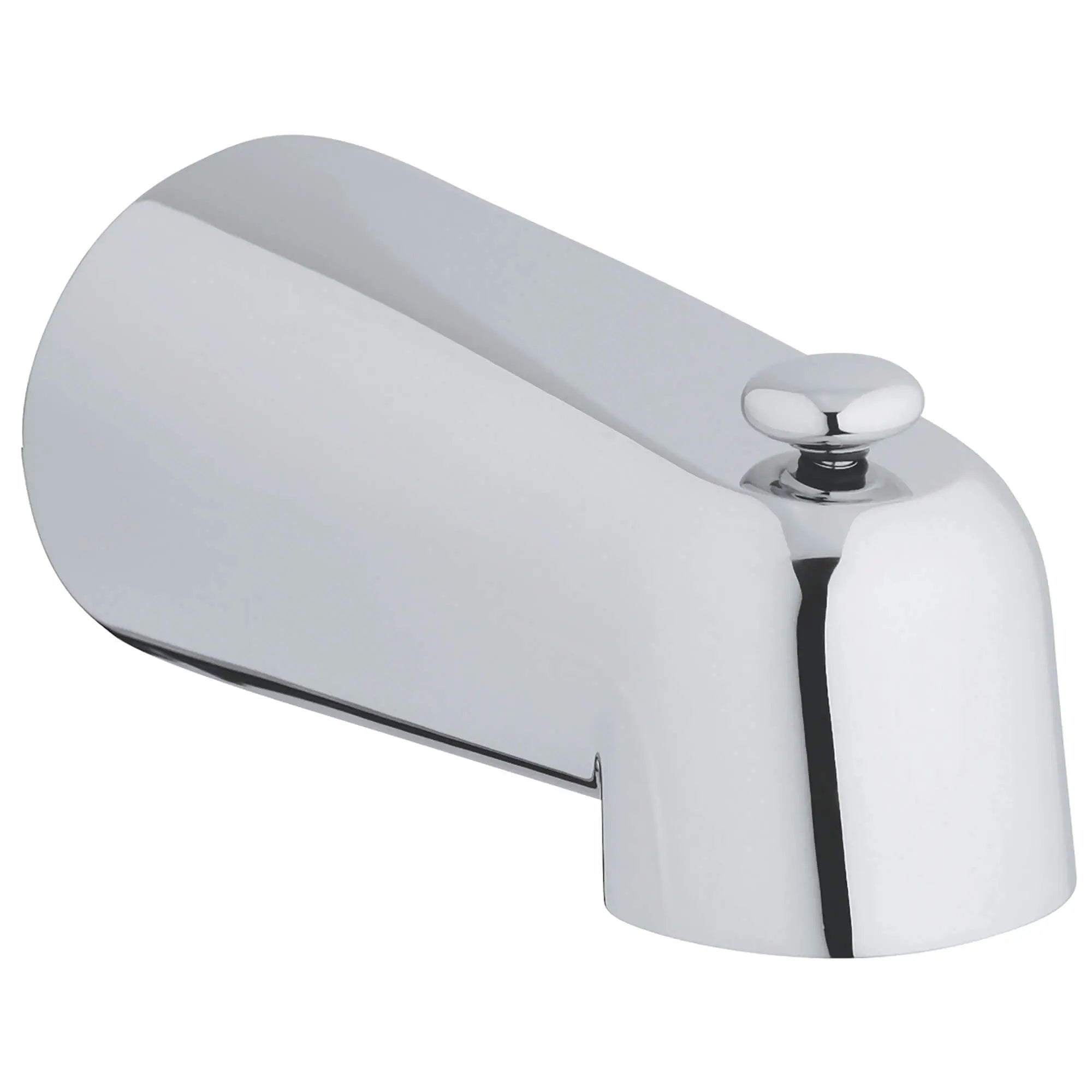 Diverter Tub Spout // GROHE STARLIGHT CHROME // 12107_13611000-wall-mounted-spout-with-diverter-starlight-chrome_0_CDNwebp.webp