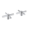 [18026003] Cross Handles (Pair) - GROHE StarLight Chrome