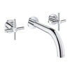 [18026003] Cross Handles (Pair) - GROHE StarLight Chrome