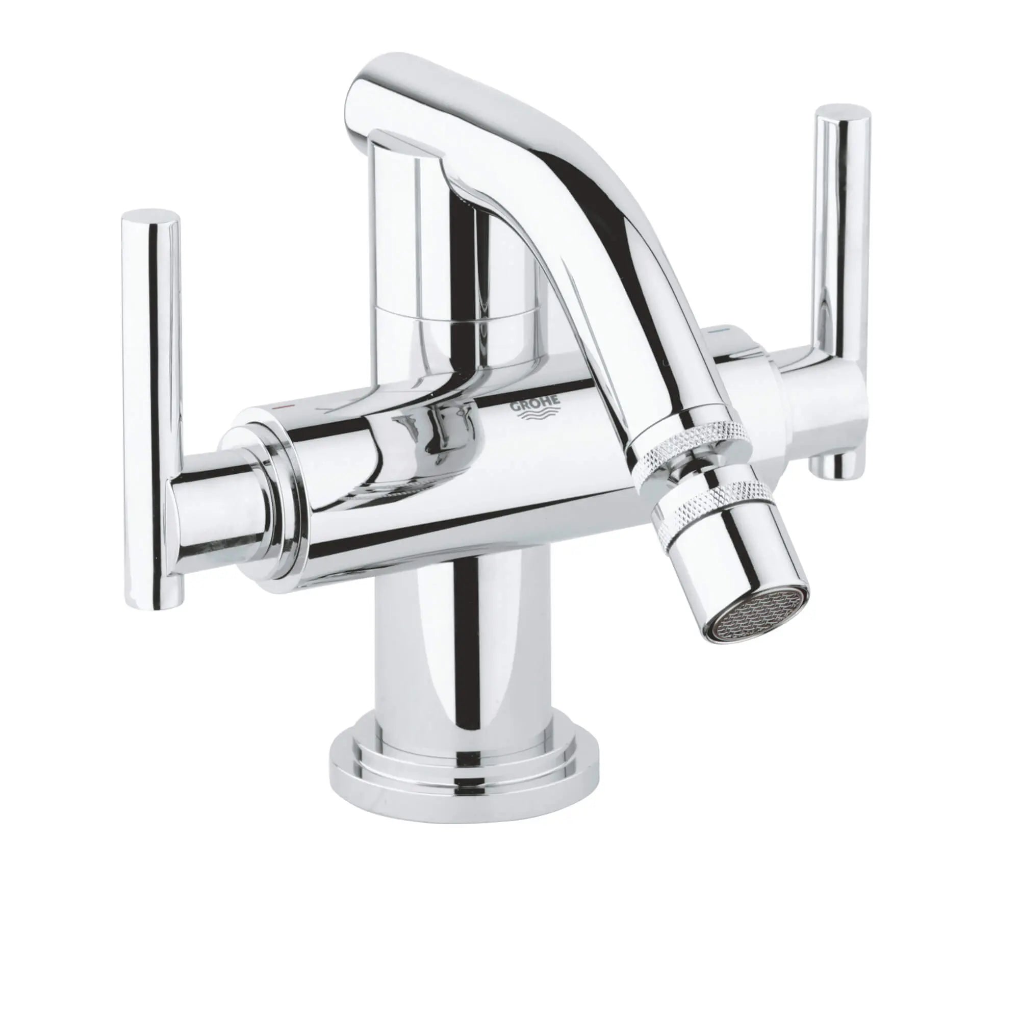 Lever Handles (Pair) // GROHE STARLIGHT CHROME // 12279_18027000-atrio-handle-starlight-chrome-4_0_CDNwebp.webp