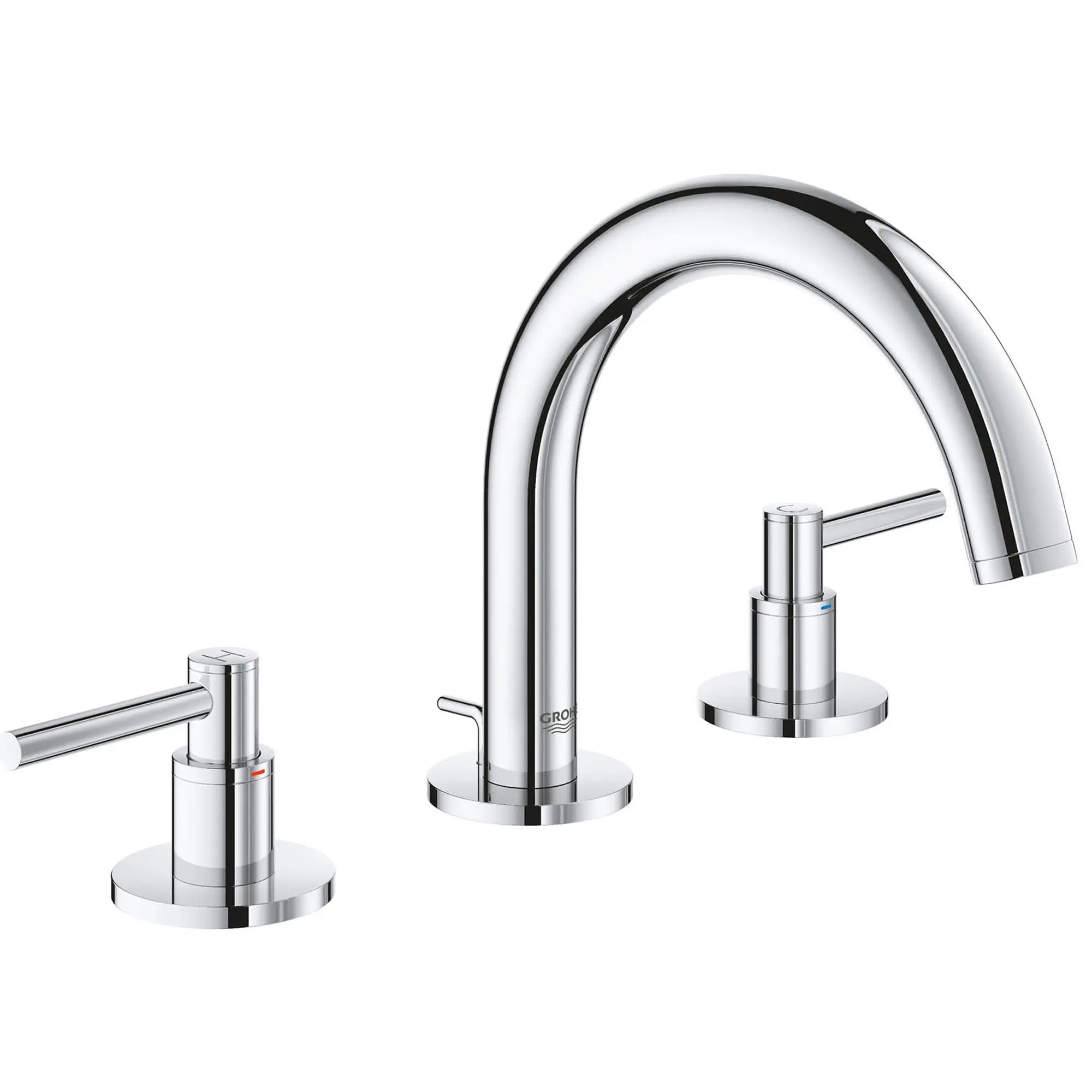Lever Handles (Pair) // GROHE STARLIGHT CHROME // 12289_18027003-atrio-lever-handles-starlight-chrome-5_0_CDNwebp.webp