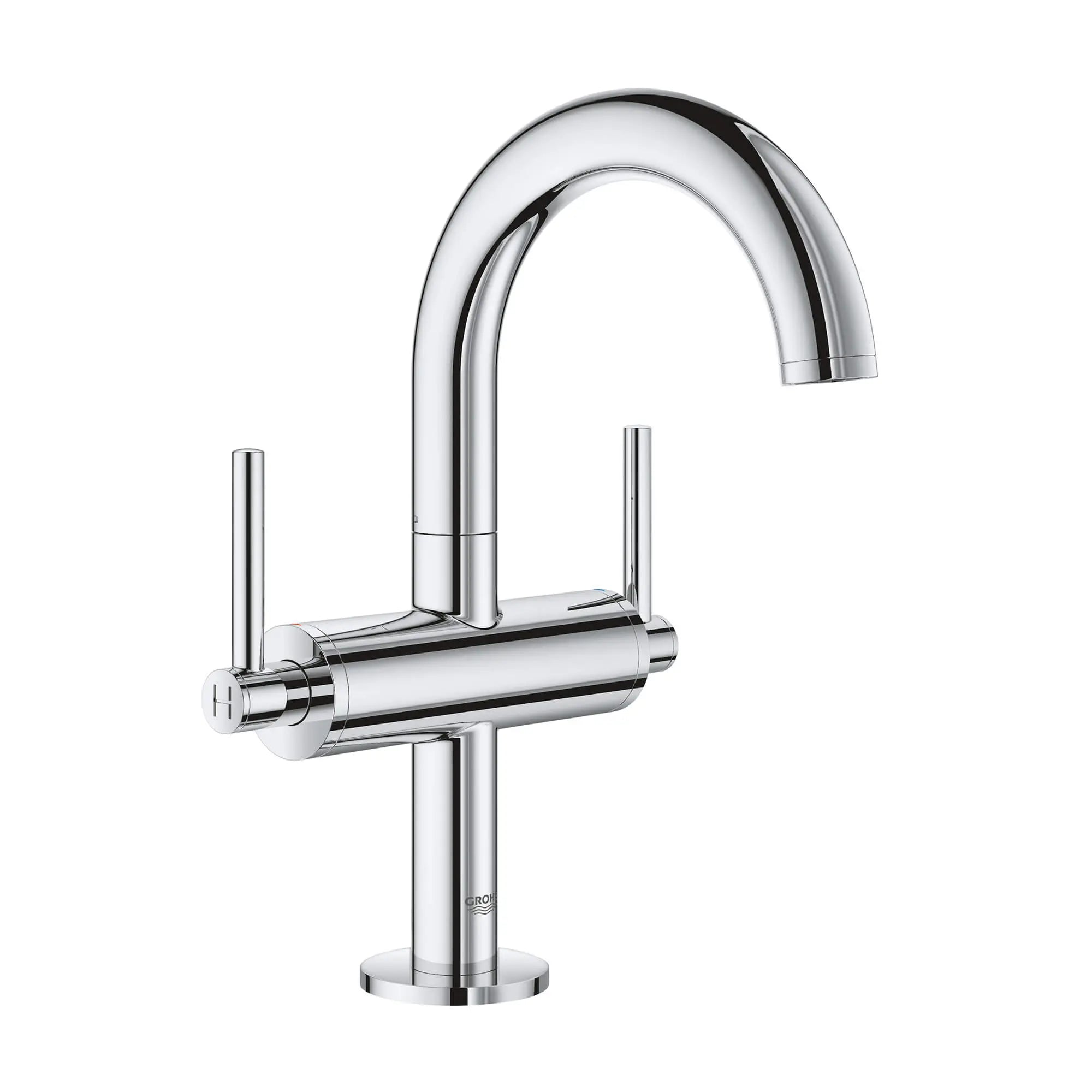 Lever Handles (Pair) // GROHE STARLIGHT CHROME // 12291_18027003-atrio-lever-handles-starlight-chrome-7_0_CDNwebp.webp