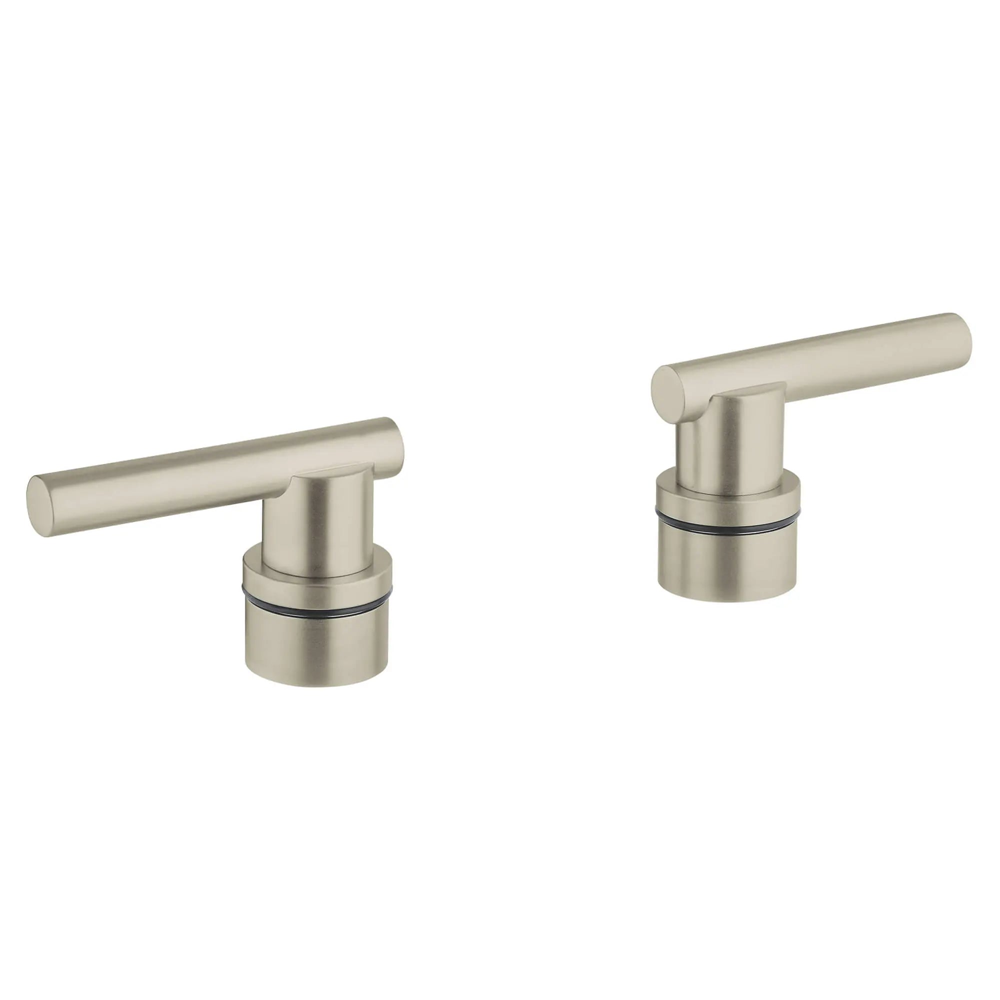Lever Handles (Pair) // BRUSHED NICKEL INFINITYFINISH // 12297_18027en0-atrio-handle-brushed-nickel-infinityfinish-2_0_CDNwebp.webp