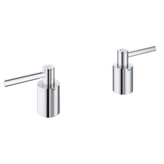 [18034003] Lever Handles (Pair) - GROHE StarLight Chrome