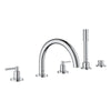 [18034003] Lever Handles (Pair) - GROHE StarLight Chrome