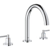 [18034003] Lever Handles (Pair) - GROHE StarLight Chrome
