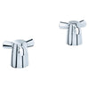 [18084000] Tri-Spoke Handles (Pair) - GROHE StarLight Chrome