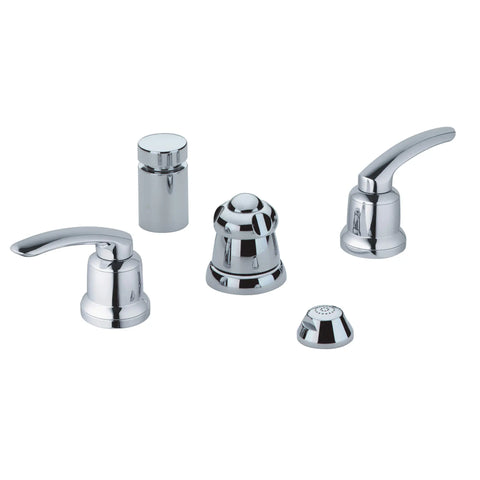 Lever Handles (Pair) - GROHE StarLight Chrome