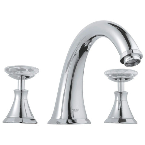 Handles (Pair) - GROHE StarLight Chrome/Swarovski® Crystal