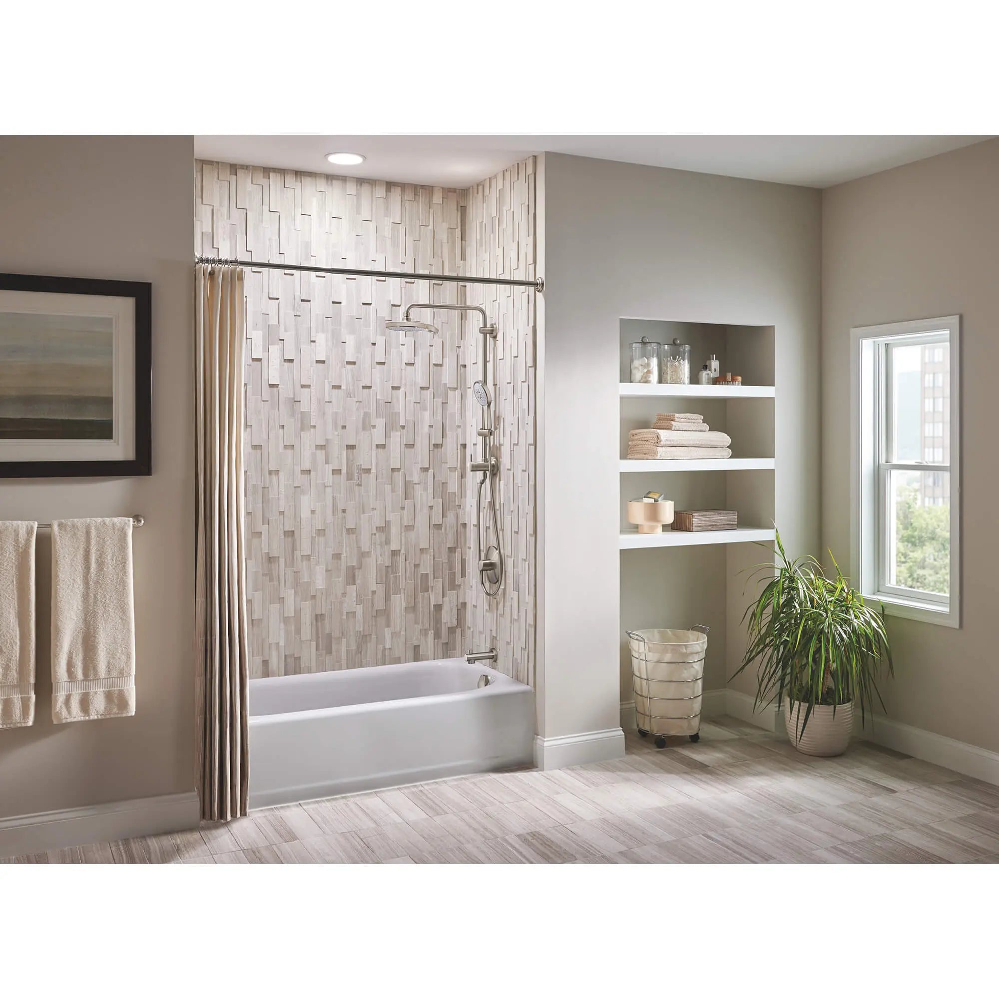 130 Hand Shower - 4 Sprays, 2.5 gpm // BRUSHED NICKEL INFINITYFINISH // 1235_27664en0-hand-shower-enviro-1_0_CDNwebp.webp