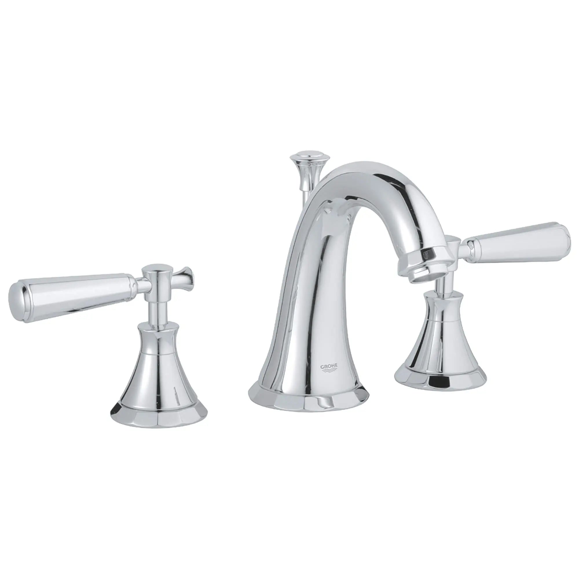 Lever Handles (Pair) // GROHE STARLIGHT CHROME // 12364_18087000-kensington-lever-handle-starlight-chrome-6_0_CDNwebp.webp