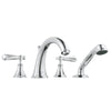 [18087000] Lever Handles (Pair) - GROHE StarLight Chrome