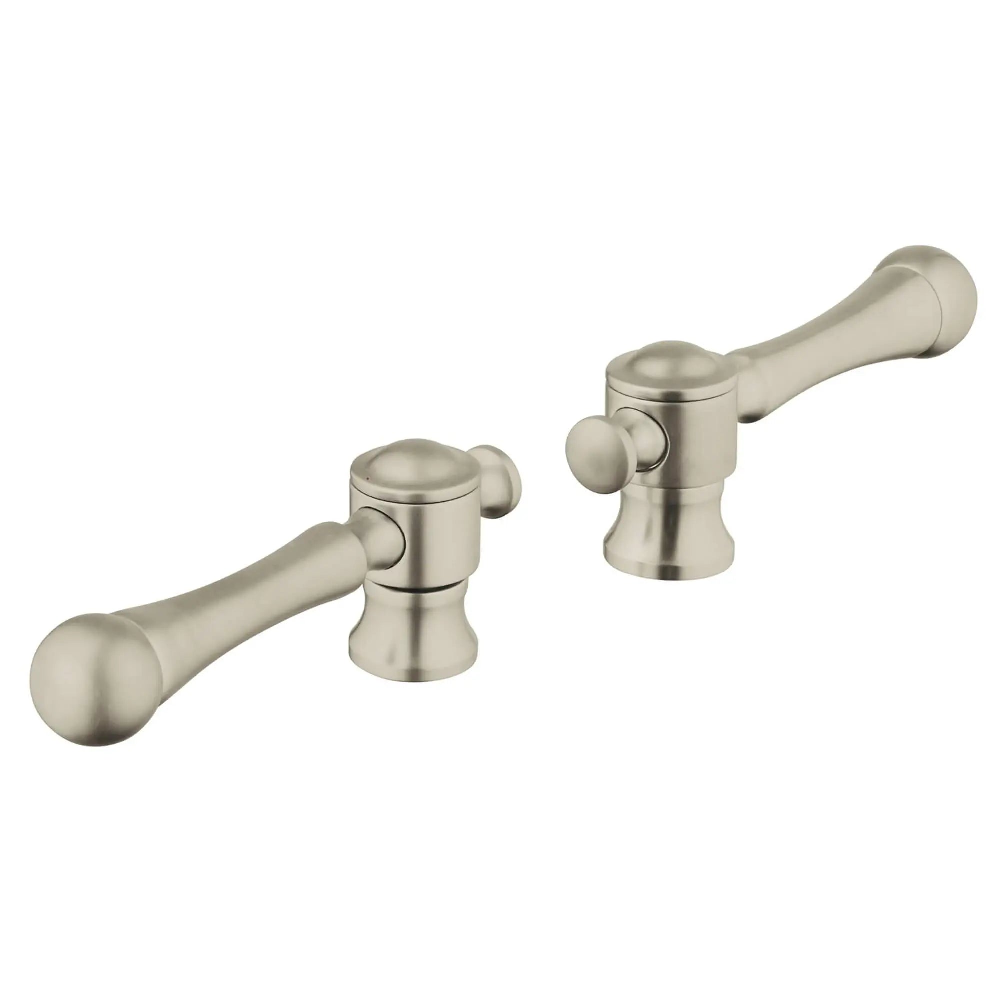 Cross Handles (Pair) // BRUSHED NICKEL INFINITYFINISH // 12378_18173EN0-Bridgeford-Lever_Handle_0_CDNwebp.webp