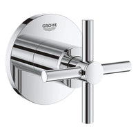 [19069003] Volume Control Valve Trim - Cross - GROHE StarLight Chrome