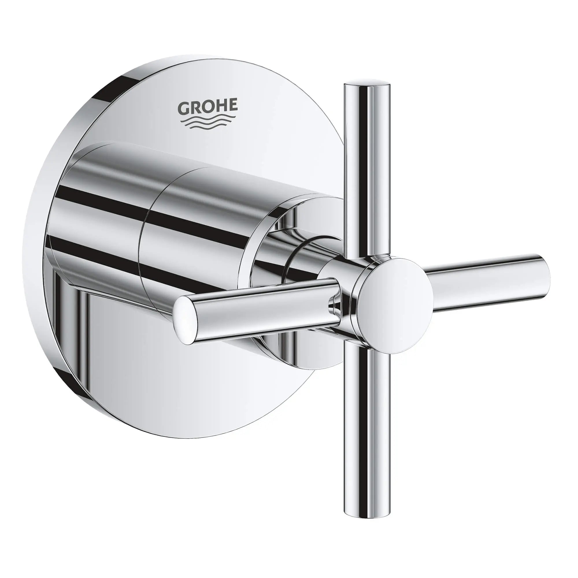 Volume Control Valve Trim - Cross // GROHE STARLIGHT CHROME // 12461_19069003-atrio-volume-control-valve-trim-starlight-chrome_0_CDNwebp.webp