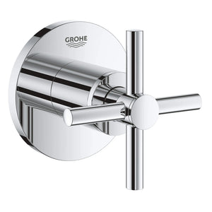 [19069003] Volume Control Valve Trim - Cross - GROHE StarLight Chrome