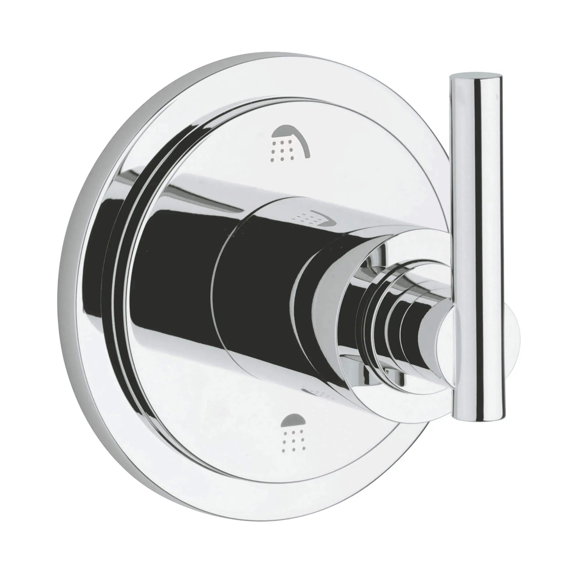 2-Way Diverter Trim // GROHE STARLIGHT CHROME // 12466_19166000-atrio-2-way-diverter-starlight-chrome_0_CDNwebp.webp