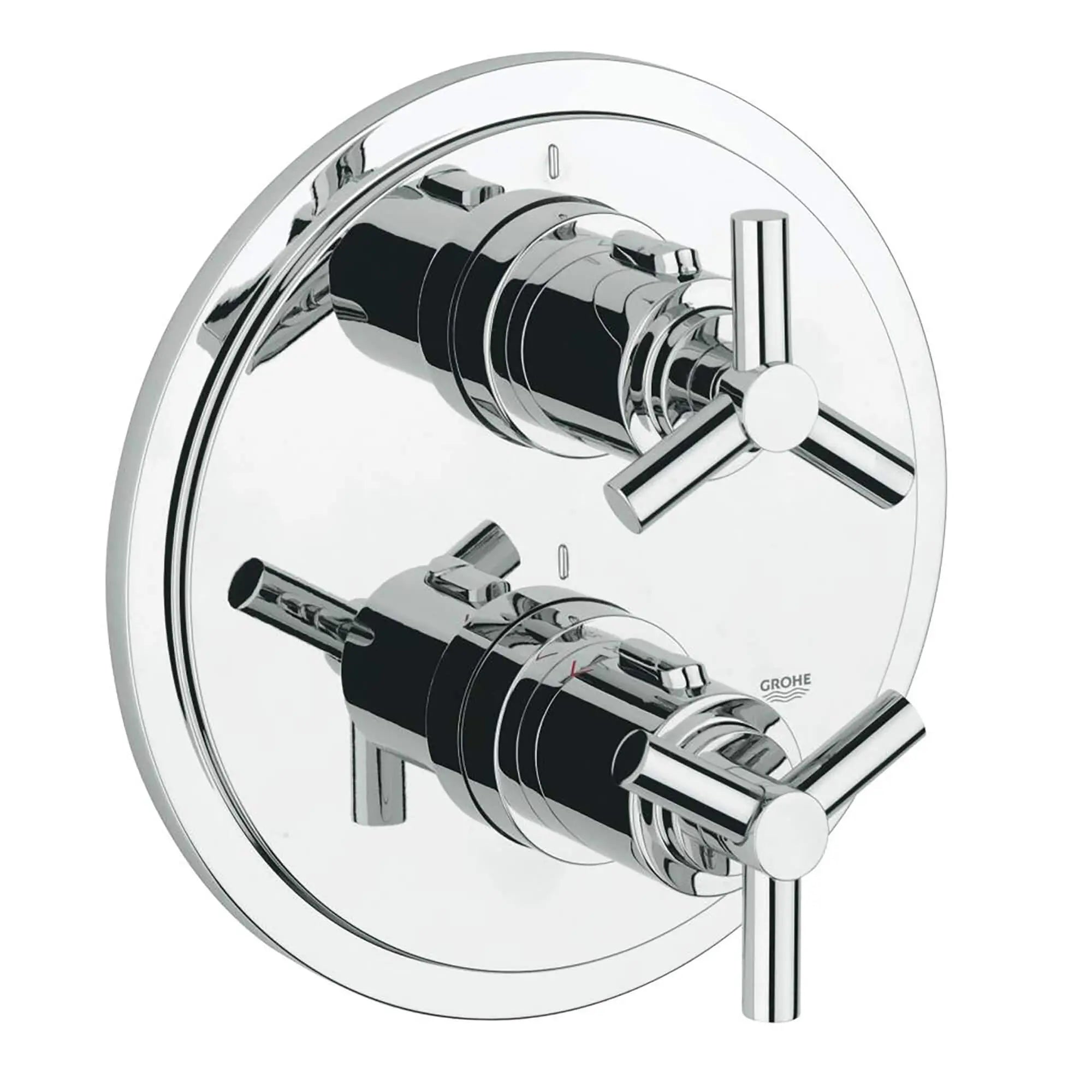2-Handle Thermostatic Valve Trim // GROHE STARLIGHT CHROME // 12468_19167000-Atrio-Thermostatic_Shower_Valve_0_CDNwebp.webp