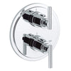 [19168000] 2-Handle Thermostatic Valve Trim - GROHE StarLight Chrome