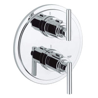 [19168000] 2-Handle Thermostatic Valve Trim - GROHE StarLight Chrome