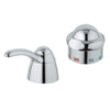 [19202000] Lever Handles (Pair) - GROHE StarLight Chrome