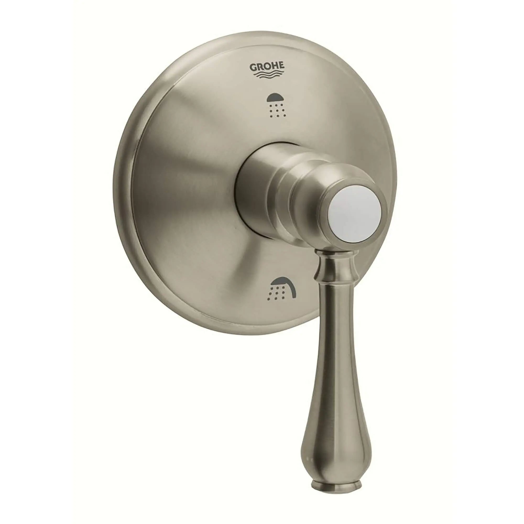 2-Way Diverter Trim // BRUSHED NICKEL INFINITYFINISH // 12543_19220EN0-Geneva-2-Way_Diverter_0_CDNwebp.webp
