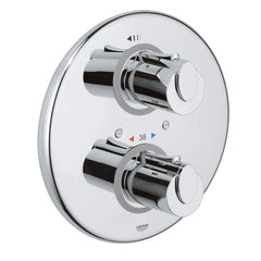 [19238000] 2-Handle Thermostatic Valve Trim - GROHE StarLight Chrome