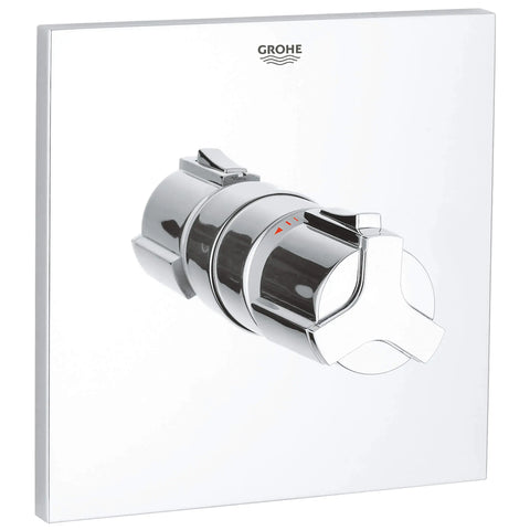 Allure Central Thermostatic Valve Trim - GROHE StarLight Chrome