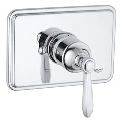 [19321000] Somerset Single-Handle Pressure Balance Valve Trim Kit with Lever Handle - GROHE StarLight Chrome