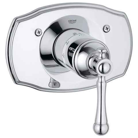 Central Thermostatic Valve Trim - GROHE StarLight Chrome
