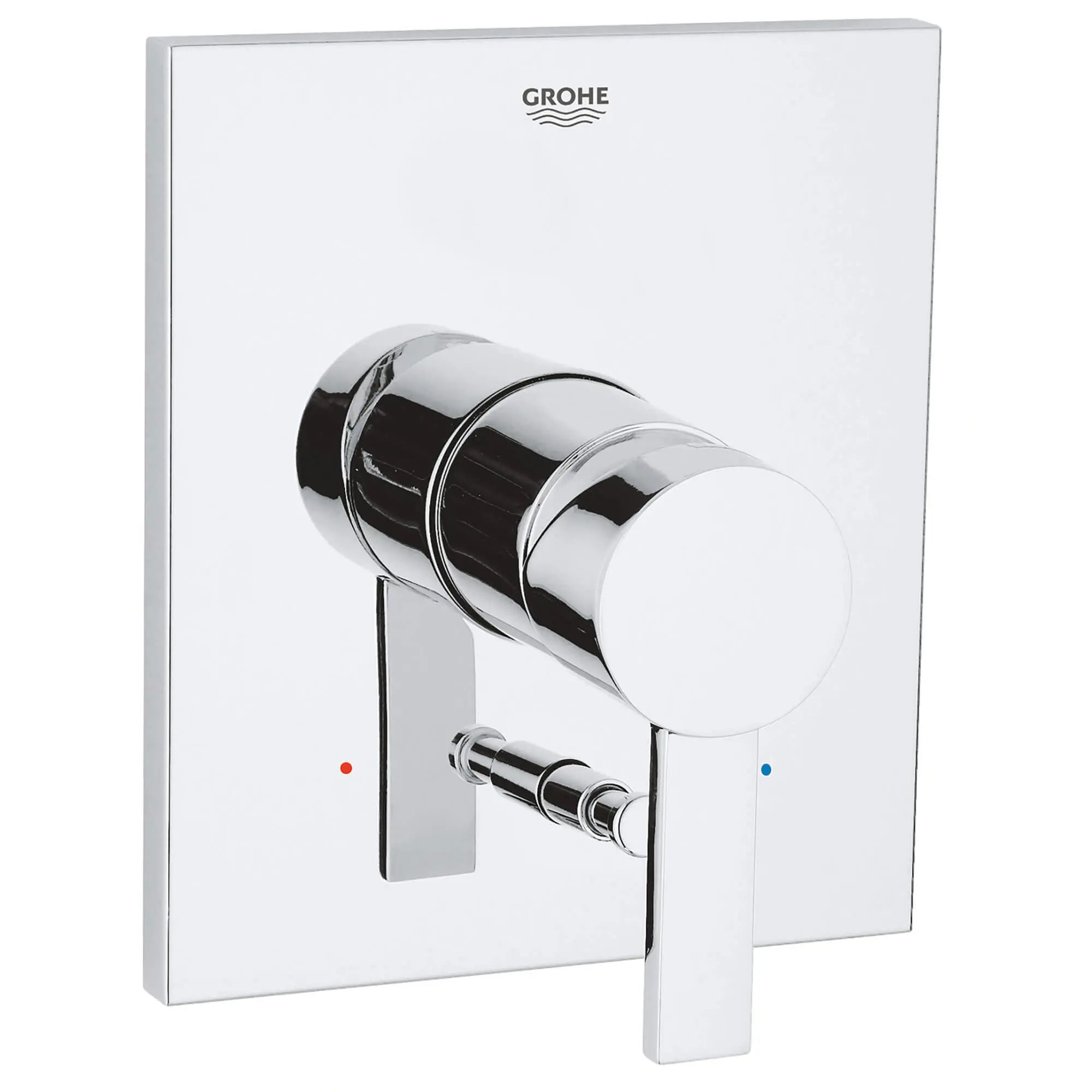 Pressure Balance Diverter Valve Trim // GROHE STARLIGHT CHROME // 12665_19376000-allure-pressure-balance-valve-trim-starlight-chrome_0_CDNwebp.webp