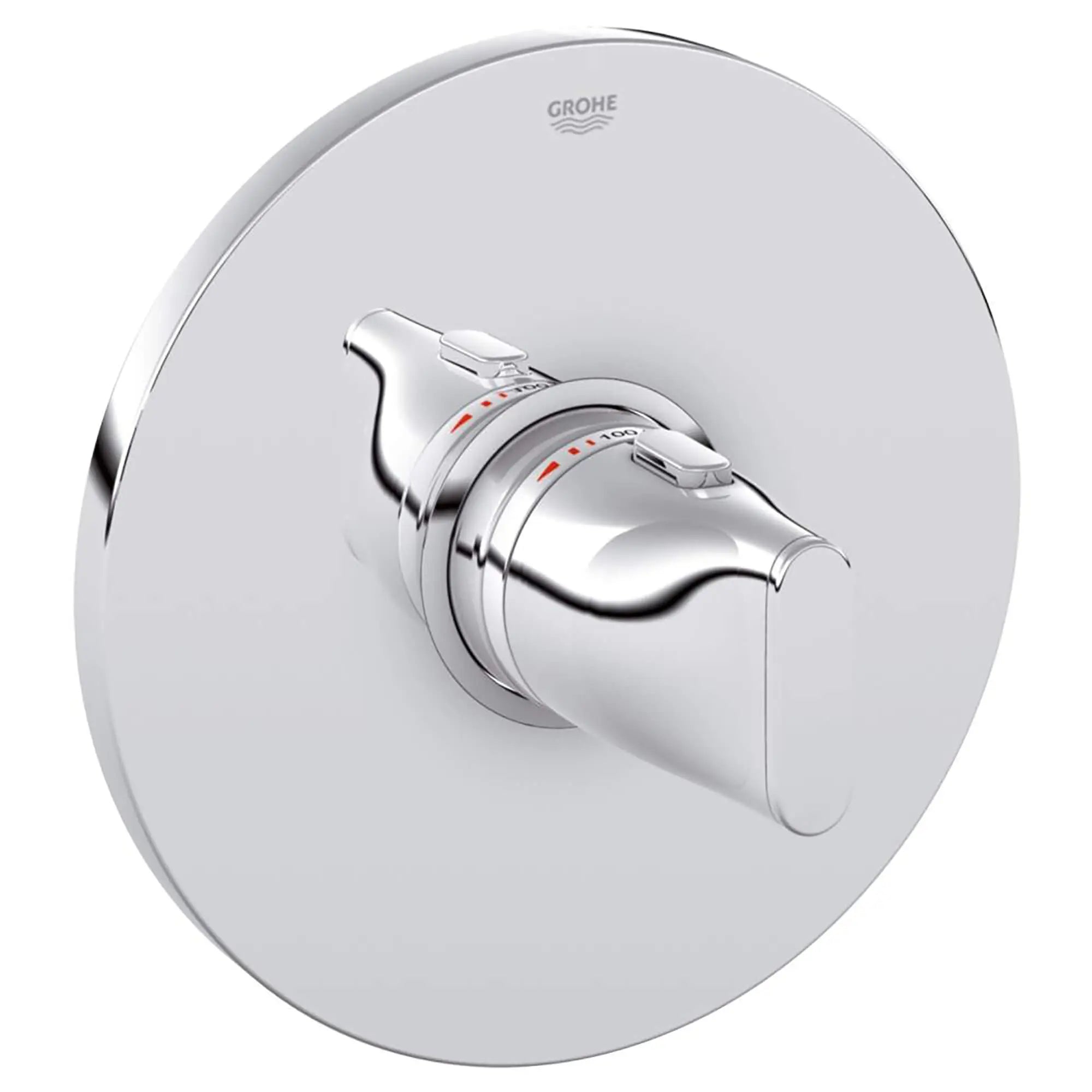 Central Thermostatic Valve Trim // GROHE STARLIGHT CHROME // 12676_19438000-GROHE_Ondus-Thermostat_Trim_0_CDNwebp.webp