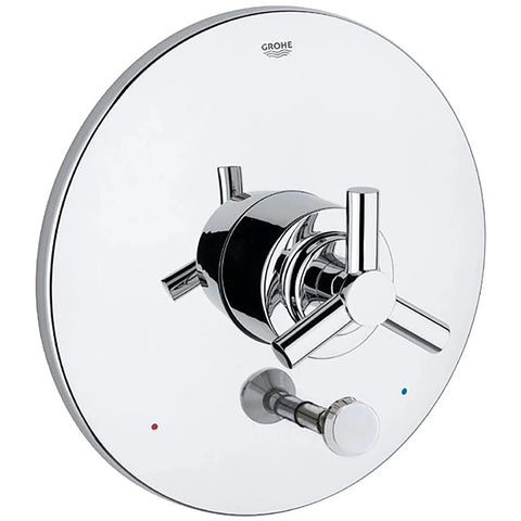 Pressure Balance Valve Trim with Diverter - GROHE StarLight Chrome