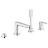 [19574002] Cosmopolitan Ohm Bath 4-H - GROHE StarLight Chrome